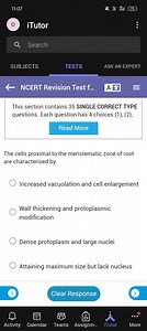 11:07皆5il75D iTutorSearchSUBJECTSTESTSASK AN EXPERTNC... | Filo