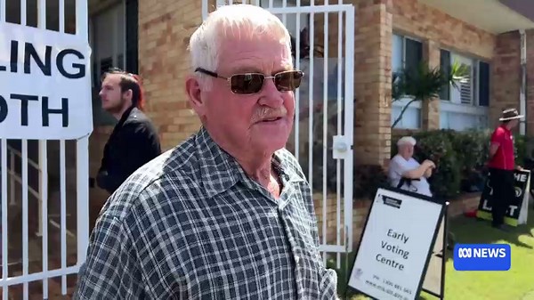 VIDEO: Voters in Queensland's most marginal seat cast their ballots