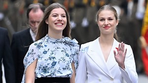 WATCH: Relive Princess Leonor and Infanta Sofia's joint engagement
