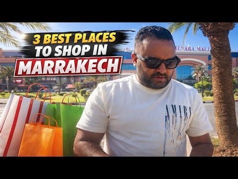 3 INSANE Places To Shop In Marrakech! ( Bargain Like A Pro )
