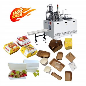 [Hot Item] Intelligent Lunch Container Erecting Paper Takeaway Molding Food Packaging Box Making Machine