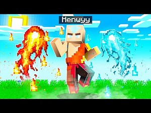 PLAYING as THE AVATAR in Minecraft!