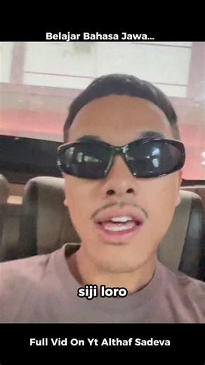 Belajar Bahasa Jawa...