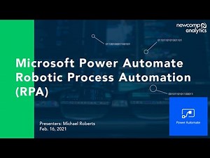 Microsoft Power Automate for Process Automation