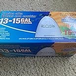 Trash Bags 4 Gallon Small Kitchen Drawstring Bathroom Garbage Bags, Fit 2-4 Gal Bins,Extra Strong&Leak-Proof,Unscented&Recyclable Trash Can Liners for Bathroom Home Office Bedroom Lawn