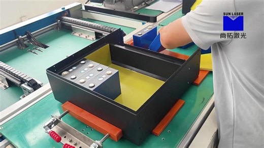 储能模组pack线-电芯入箱