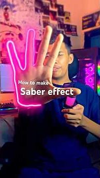 How to make this Saber effect #aftereffects #tutorial