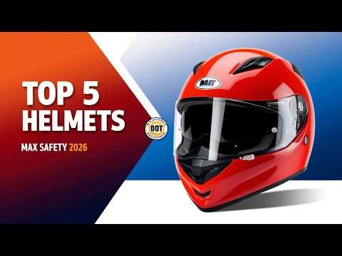 Top 5 Best Motorcycle Helmets for Safety 2026 🏍️ Full Face Protection Guide