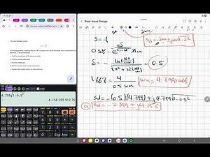Example 2 Design using root locus