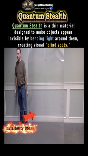 Quantum Stealth Explained #quantumstealth #invisibility #futuretech #sciencefacts #didyouknow