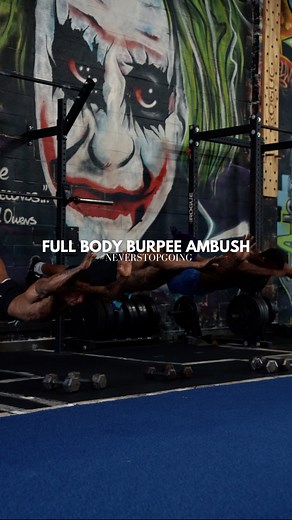 6.1K views · 65 reactions | Burpees + Dumbbells = Total Ambush  This...