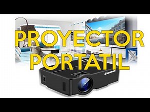 PORTABLE LED PROJECTOR | Unboxing & Review | Excelvan