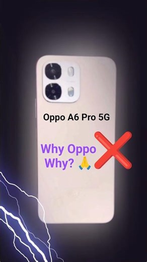 Don't Buy Oppo A6 Pro : 1 Big Problems ❌