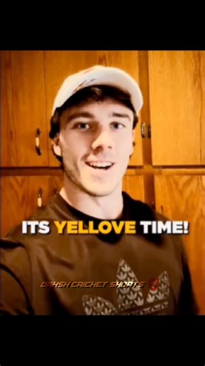 Its yellow time 🥶🗿#dewaldbrevis #chennaisuperkings #cricket