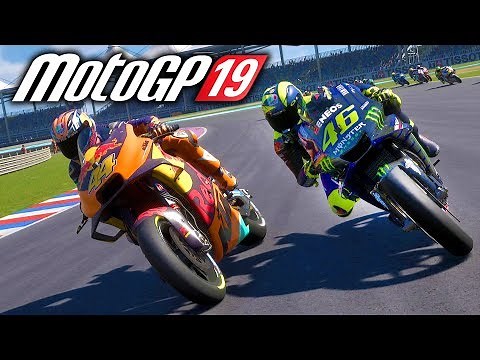 PLAYING THE MOTOGP 19 GAME! (MotoGP 19 Gameplay PS4)