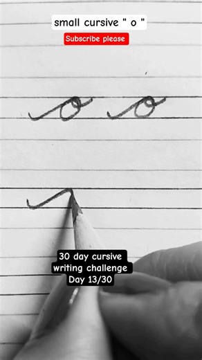 How to write cursive " o " | daily writing practice | #viral #kidslearning #calligraphy #writing