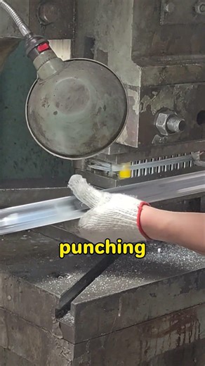 Precision Aluminum Punching for Industrial Applications #metal #cnc #machined #led