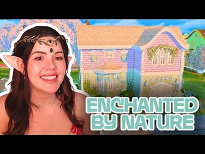 Building a Flower Shop with Enchanted by Nature | Sims 4