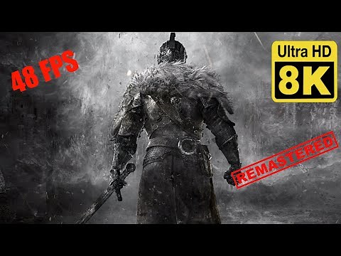 Dark Souls 2 - Opening Cinematic 8k 48 FPS (Remastered with Neural Network AI)
