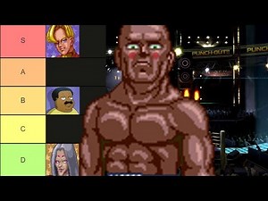 I ranked the super punch out characters on how hot they are