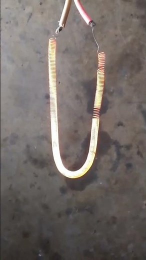 Satisfying heating element of heater #diy experiment