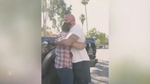 11K views · 219 reactions | Dwayne “The Rock” Johnson gave his personal, customized truck to Navy veteran Oscar Rodriguez, who is a leader in his church and helps people in need. Johnson said he wanted to give back to Rodriguez for doing so much for others. | CBS Mornings | Facebook