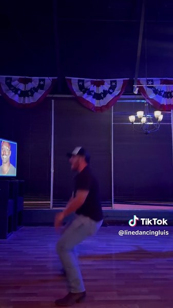 Dancing to Flex Line Dance by Cupid the Line Dance King