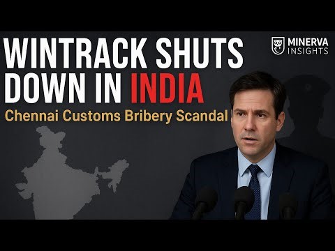 Wintrack INC Shuts Down in India | Bribery Harassment by Chennai Customs