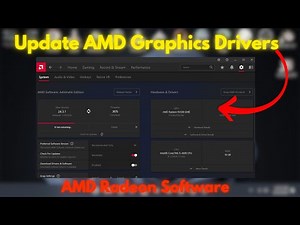 How To Update AMD Graphics Drivers | AMD Radeon Software