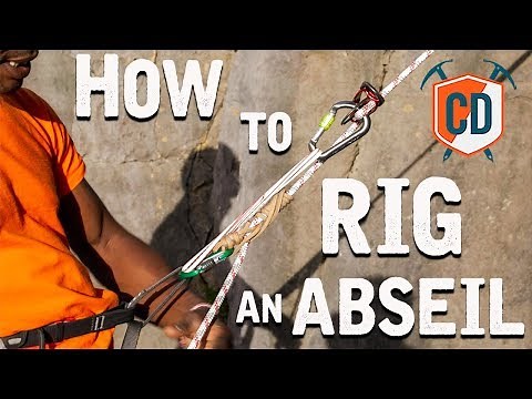 How To Set Up An Abseil | Climbing Daily Ep.1545