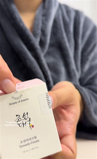 Unboxing My Favorite BoJ Dynasty Cream Moisturizer
