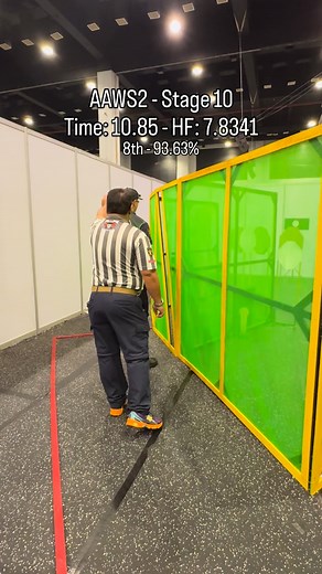 AAWS2 - Stage 10 Time: 10.85 17A HF: 7.8341 8th - 93.63% #IPSC #IPSCActionAir #AAWS2 @ipscworld #AAWS2025 #NoCompromise #Magload @ukpsa @xpscuk @team.tism.ipsc #Shooting #UKPSA #handgun | Paul IPSC