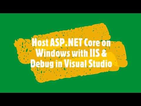 Host ASP.NET Core on Windows with IIS & Debug in Visual Studio