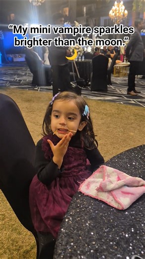 “My mini vampire sparkles brighter than the moon🌛#viral #funnyface #cute #funniestvideo #like.