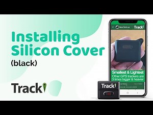 Tracki - How to install your Black Silicon Case