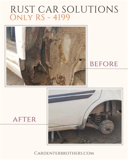 Car Denter Brothers on Instagram: "Car rust repair | rust car solutions | The full video will be uploaded to YouTube on Sunday. #rustcarsproject #rustcarsolution #rustcarrepair #rustcare #cardenterbrothers"