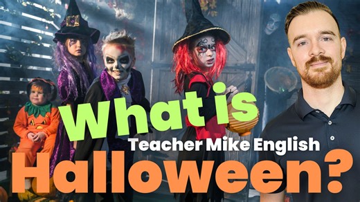 197K views · 2.4K reactions | What is Halloween? Learn all about how and why we celebrate Halloween in the United States! | Teacher Mike English | Facebook