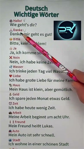 Learning with DrxEdits #germanpronunciation #germanlanguage #deutschkurs #speking #shorts