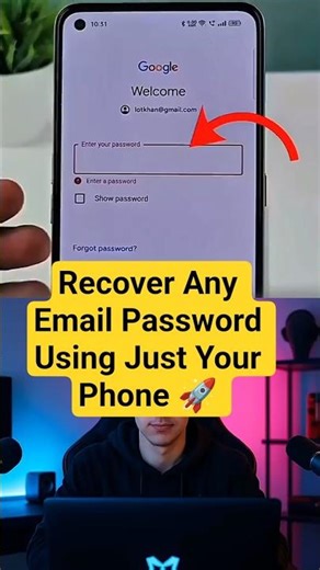 Recover Any Email Password Using Just Your Phone 🚀