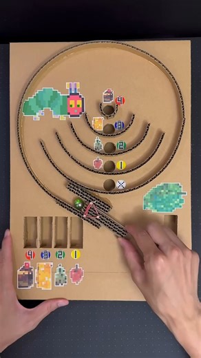 Beginner Life on Instagram: "DIY kirby pinball with cardboard . . . . . . #pinball #diy #papercrafts #trending #viral #tiktok #craft #diycrafts #instagram #reels #reelsinstagram #game #cardboard #creativity #kirby #marble #boardgames #satisfyingvideos"