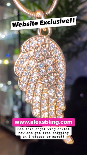 Go to www.alexsbling.com to get this angel wing anklet now!! 🤩🪽 and many other items loaded on the website!! 🙌 #paparazzi #alex #bling #boutique #angel #wing #anklet | Alex's Bling Boutique