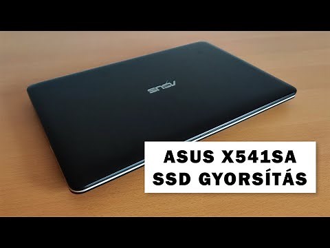 ASUS X541SA - SSD gyorsítás és Windows telepítés
