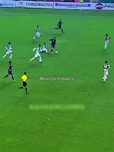 Messi Takes on 11 Players in Epic Showdown