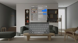 Enter text and use Dictation on Apple Vision Pro