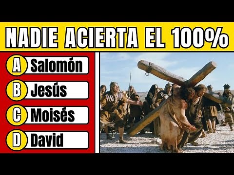 100 Preguntas Bíblicas: Cuestionario (Nivel fácil, medio y difícil)