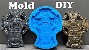 From 3D print to silicone mold masterpiece