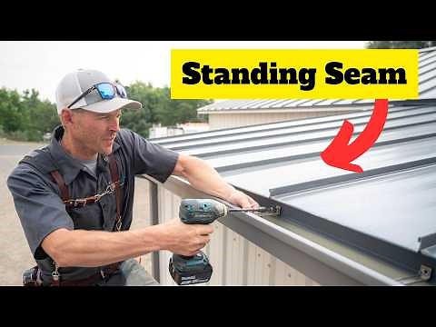 Essential Tips For Installing Rain Gutters on Standing Seam Roofs