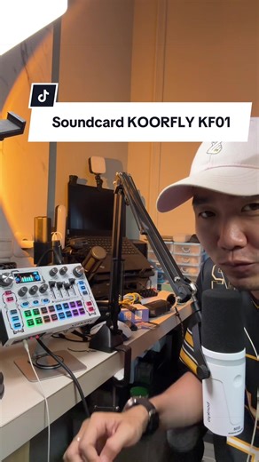 Soundcard KOORFLY KF01: 48V Phantom Power Review