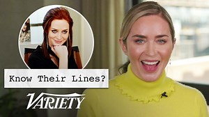 Emily Blunt Tries to Recall Her Most Iconic Lines from ‘Mary Poppins,’ ‘Quiet Place,’ ‘Edge of Tomorrow’ and More