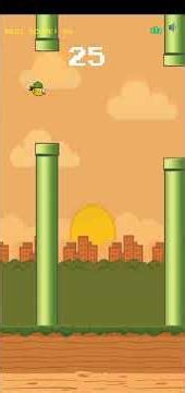 flappy bird 0 to 100 challenge fail 😭#viral